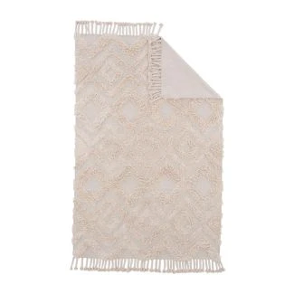 Rio Beige Bomuldstæppe