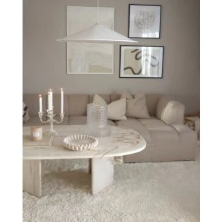 Dette produkt hedder Softy, fremstillet af Polypropylen materiale med en smuk Offwhite farve - SE Mattor