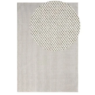 Dette produkt hedder Tokyo, fremstillet af Polypropylen materiale med en smuk Offwhite farve - SE Mattor