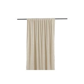 Rumformørkende Velourgardin 2-pak Kristallglans Beige