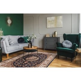 Wilton-Tæppe Doha Oma Blå