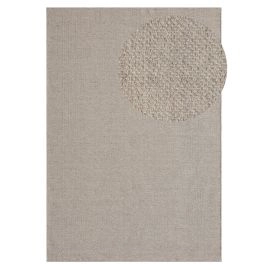 Uldtæppe Molly Mørk Beige