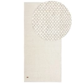 Løber Elsa Offwhite Uldtæppe