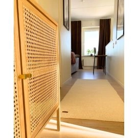 Løber Elsa Offwhite Uldtæppe