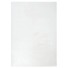 Mjuk Päls-look Matta Glossy Offwhite