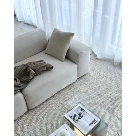 Uldtæppe Haga Offwhite