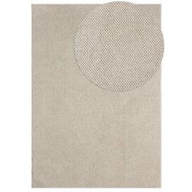 Uldtæppe-look Nordic Beige