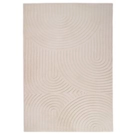 Vaskbart Pels-tæppe Rabbit Bene Lys Beige