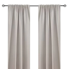 Mörkläggande Gardin 2-pack Solfritt Beige