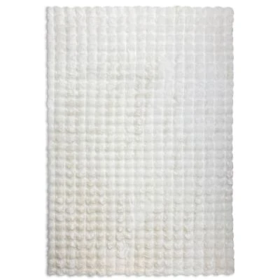 Dette produkt hedder Rabbit Bubble, fremstillet af Polyester materiale med en smuk Offwhite farve - SE Mattor