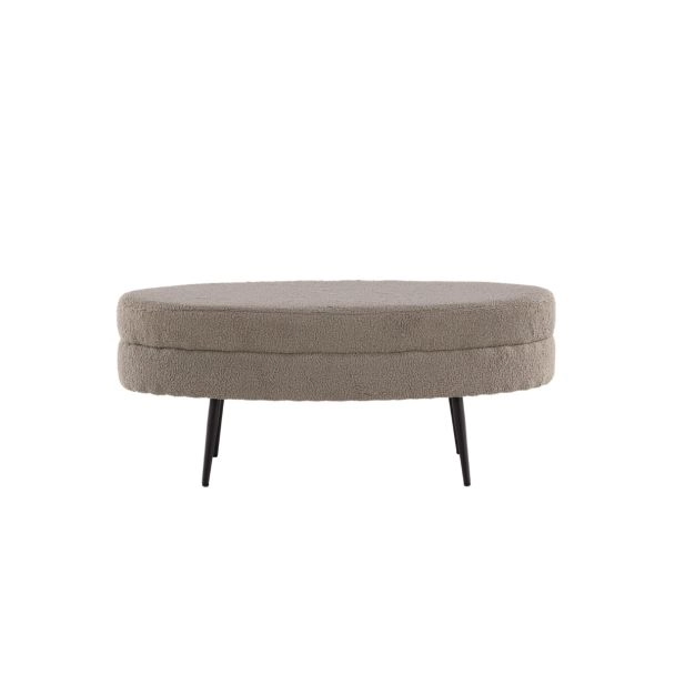 Puf Vallowhade Gråbeige