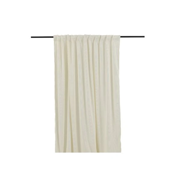 Dette produkt hedder Kristallglans, fremstillet af Polyester materiale med en smuk Offwhite farve - SE Mattor