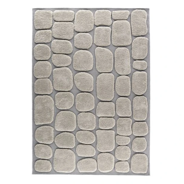 Dette produkt hedder Vira, fremstillet af Polyester materiale med en smuk Beige farve - SE Mattor
