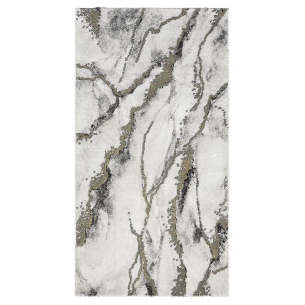 Dette produkt hedder Art Meso, fremstillet af Polyester & Polypropylen materiale med en smuk Guld farve - SE Mattor