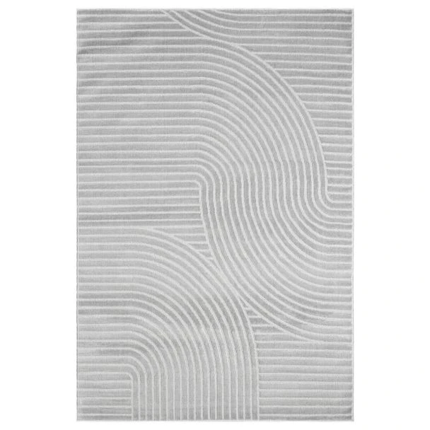 Dette produkt hedder Bella Spin, fremstillet af Polyester & Polypropylen materiale med en smuk Grå farve - SE Mattor