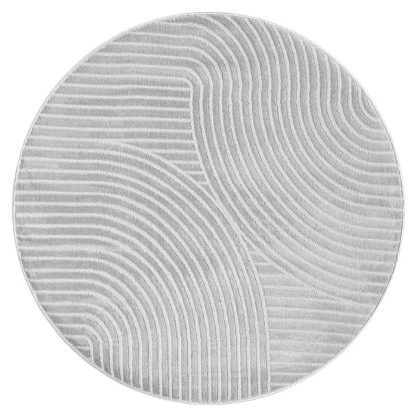 Dette produkt hedder Bella Spin, fremstillet af Polyester & Polypropylen materiale med en smuk Grå farve - SE Mattor