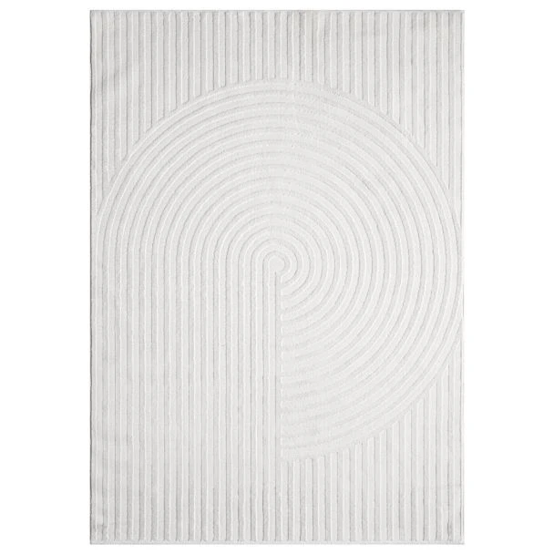 Dette produkt hedder Bella Amore, fremstillet af Polyester & Polypropylen materiale med en smuk Offwhite farve - SE Mattor