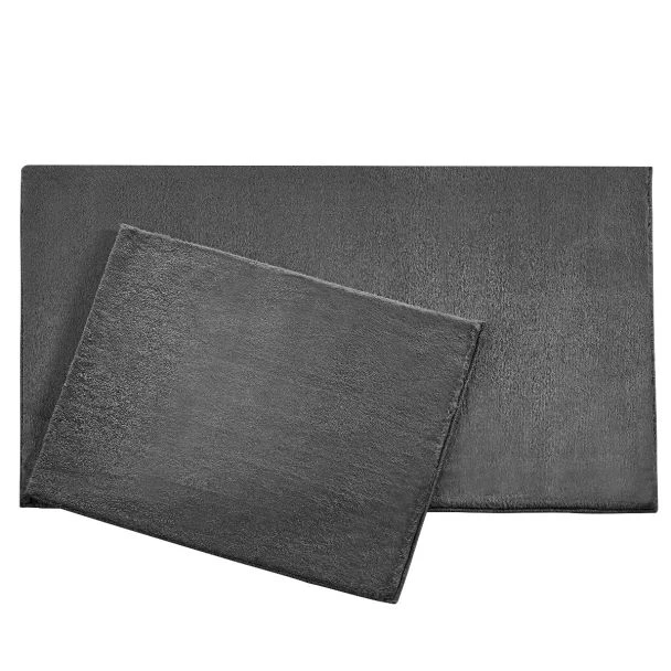 Dette produkt hedder Cat, fremstillet af Polyester materiale med en smuk Mørkegrå farve - SE Mattor