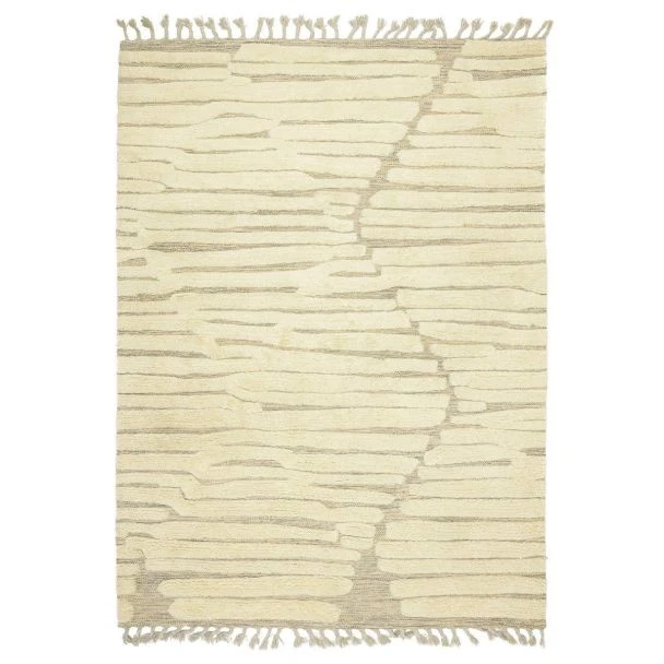 Dette produkt hedder Julien, fremstillet af Uld materiale med en smuk Beige farve - SE Mattor