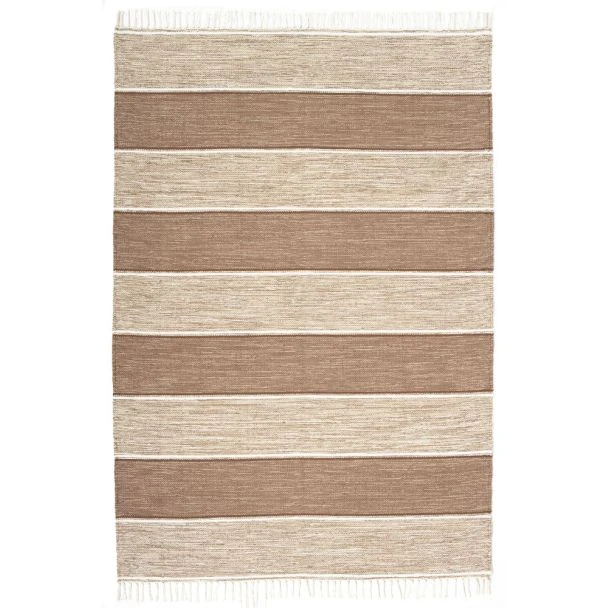 Dette produkt hedder Sippar, fremstillet af Bomuld materiale med en smuk Beige farve - SE Mattor
