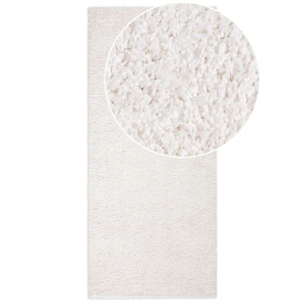 Dette produkt hedder Lazy, fremstillet af Polypropylen materiale med en smuk Offwhite farve - SE Mattor