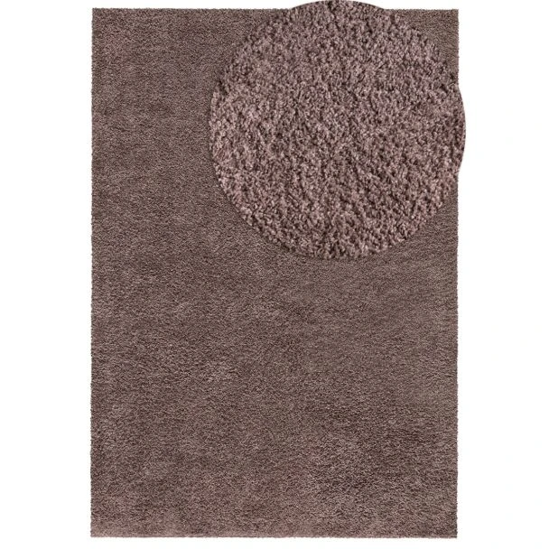 Dette produkt hedder Lazy, fremstillet af Polypropylen materiale med en smuk Gråbeige farve - SE Mattor
