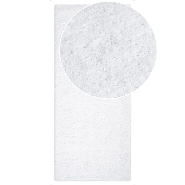 Dette produkt hedder Lazy, fremstillet af Polypropylen materiale med en smuk Hvid farve - SE Mattor