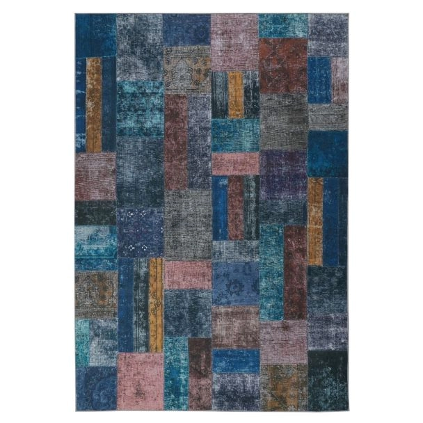 Dette produkt hedder Mario Sullo, fremstillet af Polyester materiale med en smuk Multi farve - SE Mattor