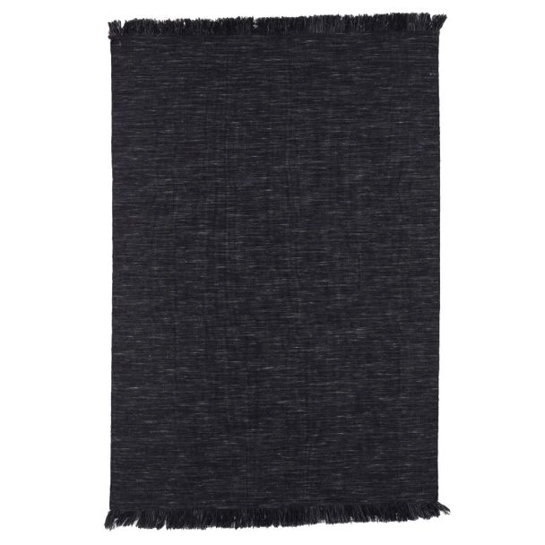Dette produkt hedder Mosso, fremstillet af Uld materiale med en smuk Sort farve - SE Mattor