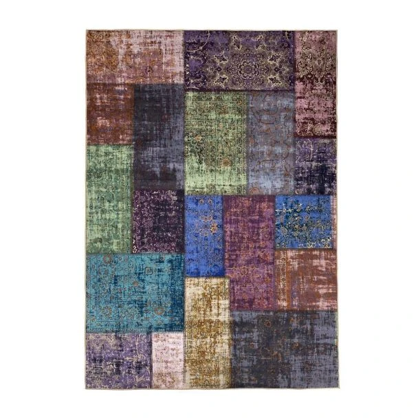 Dette produkt hedder Patch, fremstillet af Polyester materiale med en smuk Multi farve - SE Mattor
