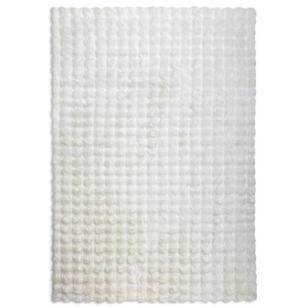 Dette produkt hedder Rabbit Bubble, fremstillet af Polyester materiale med en smuk Offwhite farve - SE Mattor