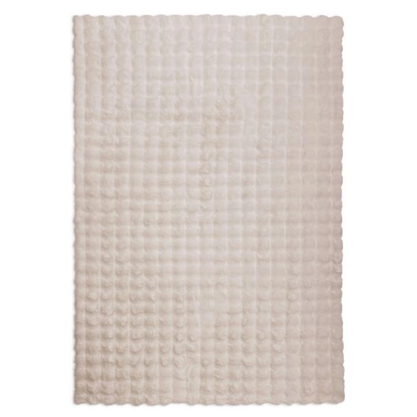 Dette produkt hedder Rabbit Bubble, fremstillet af Polyester materiale med en smuk Lys Beige farve - SE Mattor