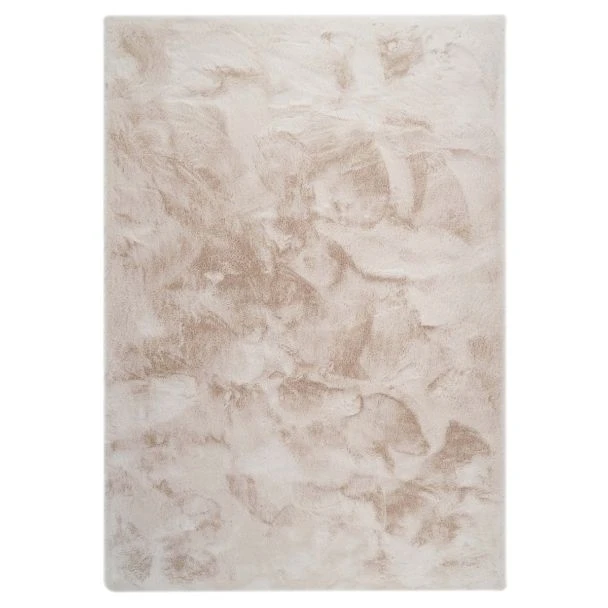Dette produkt hedder Rabbit Lux, fremstillet af Polyester materiale med en smuk Lys Beige farve - SE Mattor