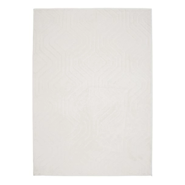 Dette produkt hedder Mira, fremstillet af Polyester materiale med en smuk Offwhite farve - SE Mattor