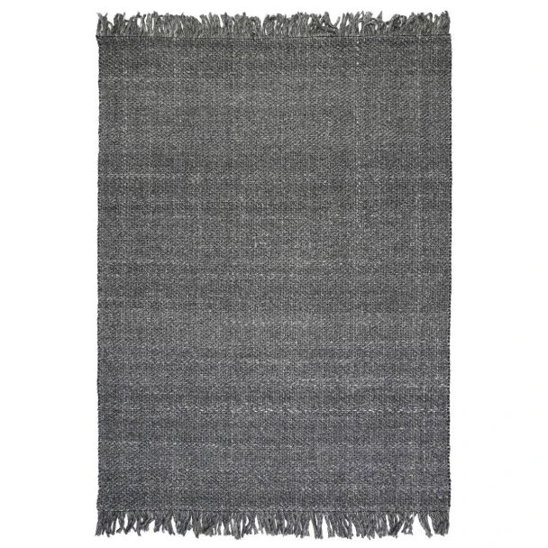 Dette produkt hedder Fille, fremstillet af Uld materiale med en smuk Antracit farve - SE Mattor
