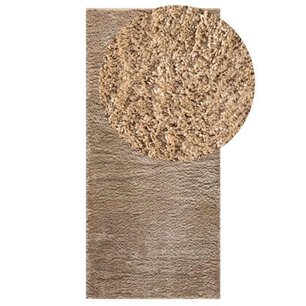 Dette produkt hedder Softy, fremstillet af Polypropylen materiale med en smuk Mørk Beige farve - SE Mattor