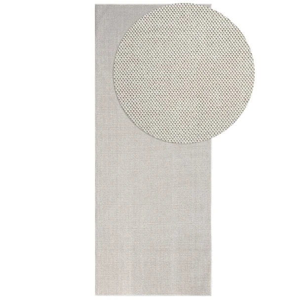 Dette produkt hedder Tokyo, fremstillet af Polypropylen materiale med en smuk Offwhite farve - SE Mattor