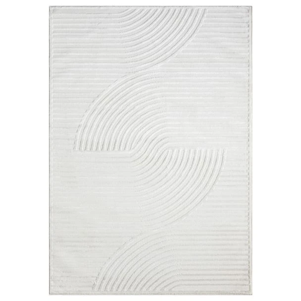 Dette produkt hedder Wico Mino, fremstillet af Polyester & Polypropylen materiale med en smuk Offwhite farve - SE Mattor